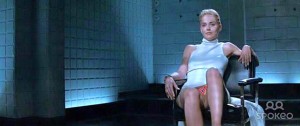 Sharon Stone's wardrobe malfunction